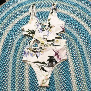 Tinibikini Cut Out Swimsuit